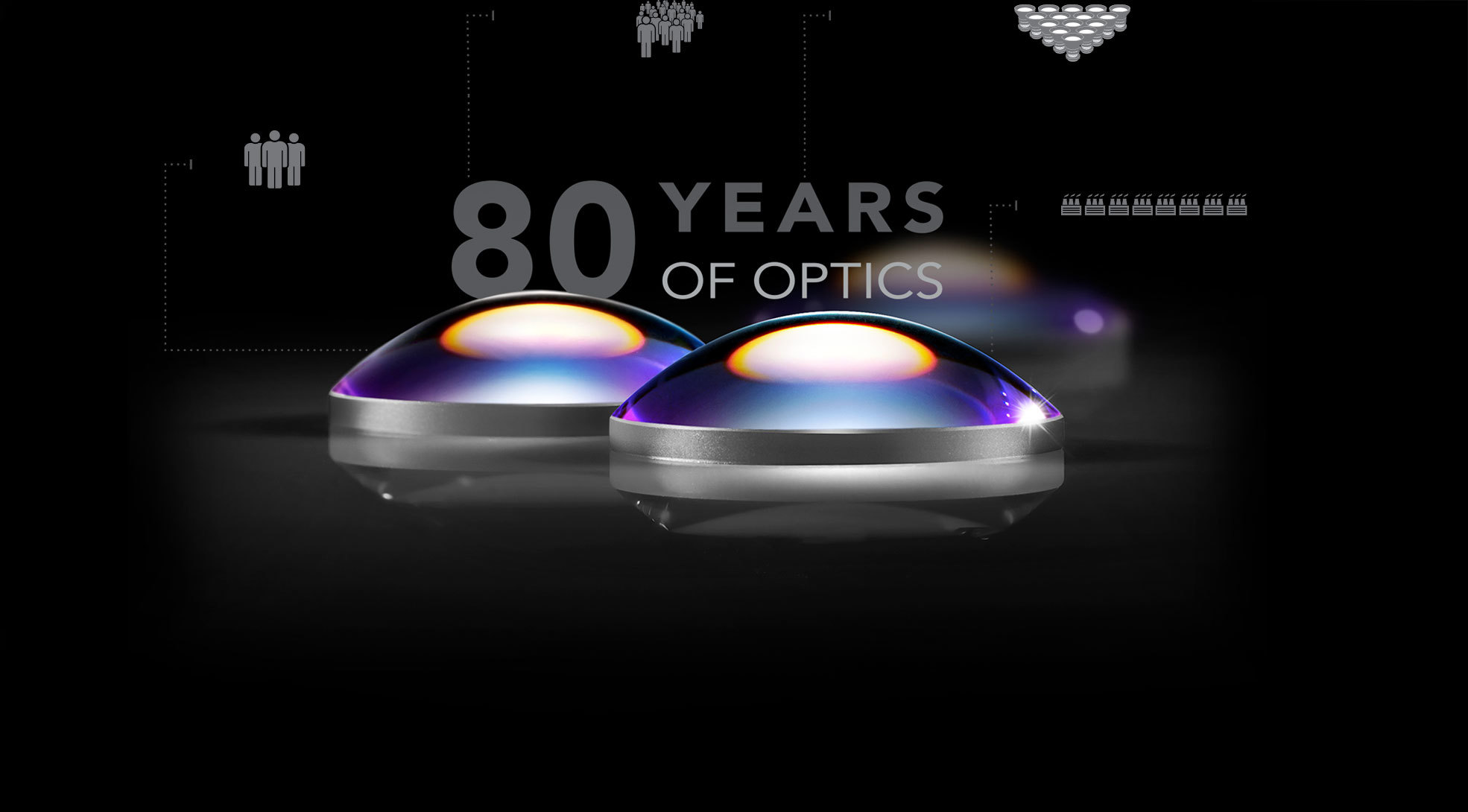 80 ans d'optiques