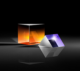 TECHSPEC® Nd:YAG Laser Line λ/20 UV Fused Silica Right Angle Prisms Ideal for Beam Steering