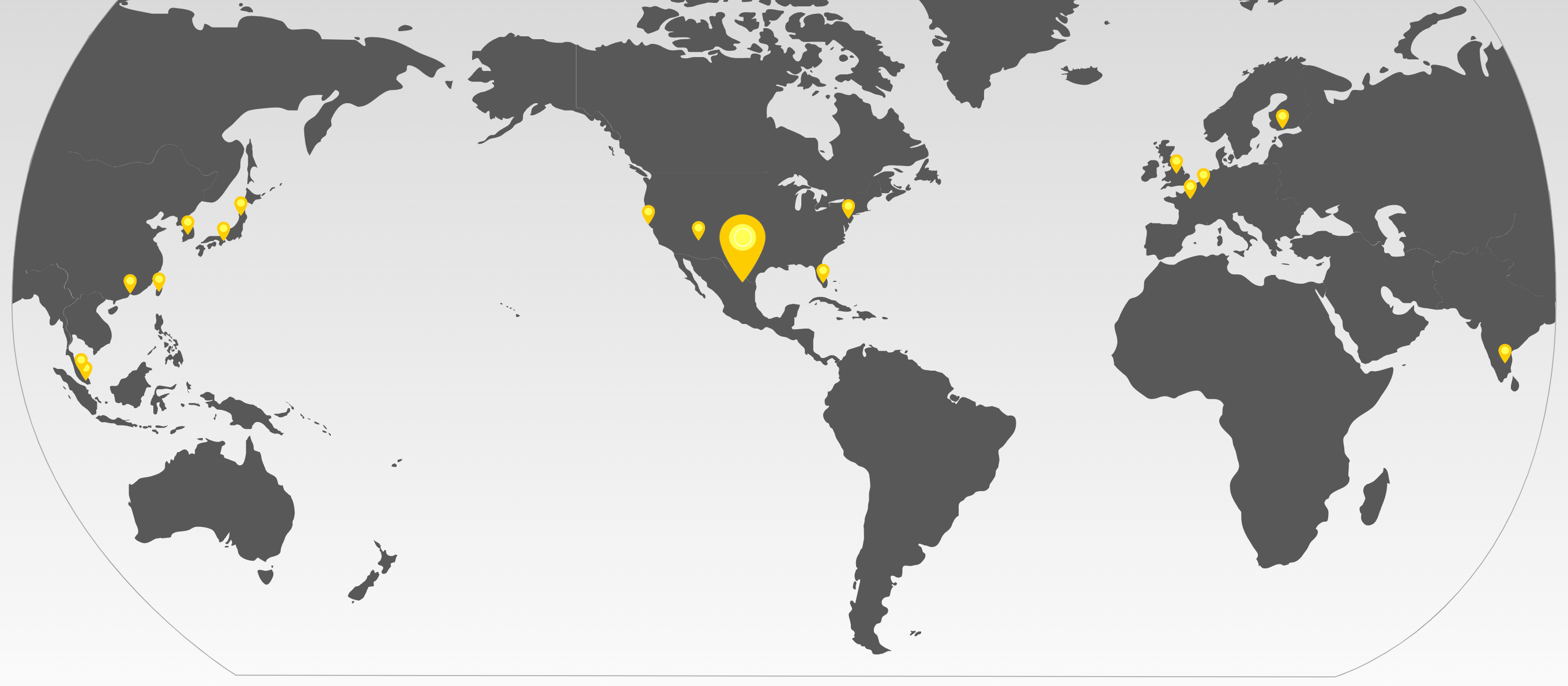 Edmund Optics Mexico Map