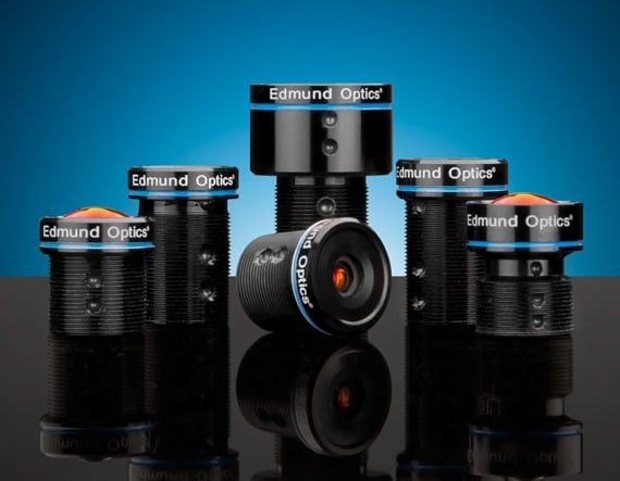 Des Objectifs d'Imagerie Robustes Blue Series M12 µ-Vidéo™ de TECHSPEC® optimisés pour la Vision Industrielle